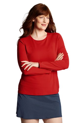 Women's Crewneck Swim Tee Cover-up