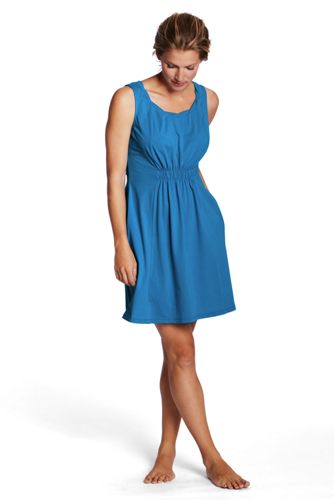 Women's Sleeveless Scoopneck Cover-Up Dress