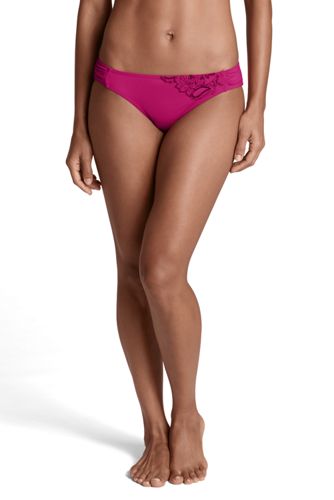 Women's Beach Living Embroidered Bikini Bottom