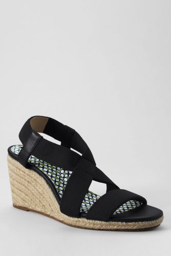 Women's Margot Mid Wedge Elastic Espadrilles