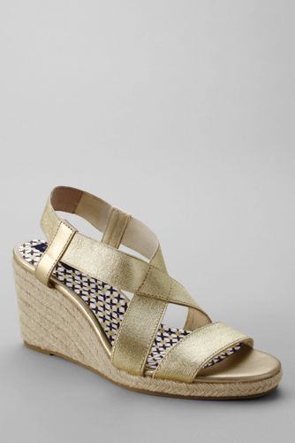 Women's Margot Mid Wedge Elastic Espadrilles