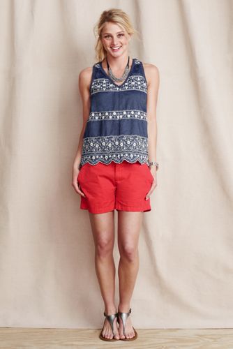 Natural Embroidered Chambray Thumbnail 1