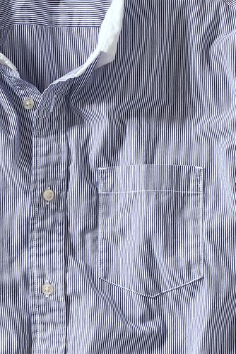 Men's Bold Stripe Poplin Shirt