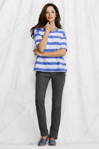 Blue Toile Wide Stripe Thumbnail 1