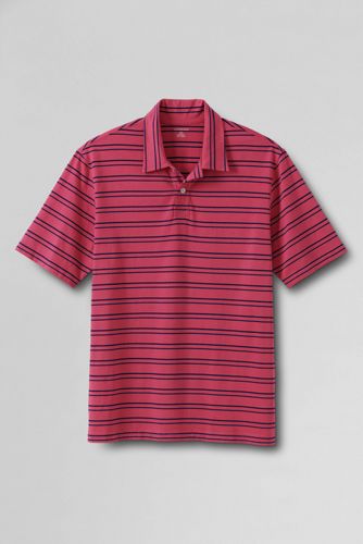 Men's Short Sleeve Stripe Super-T Polo Shirt