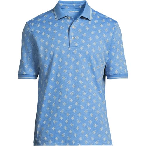 Men's Short Sleeve Cotton Supima Polo Shirt | Lands' End
