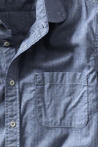 Men's Herringbone Club Collar Shirt