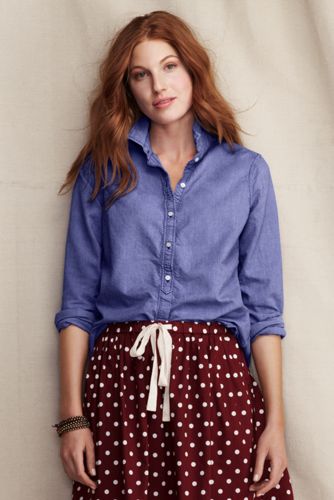 Women's Kensington Sun-Faded Oxford