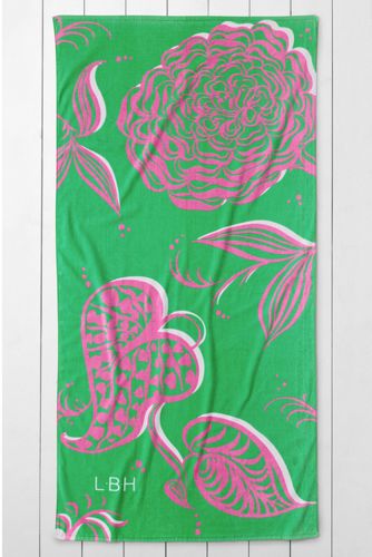Adult Big Floral Beach Towel