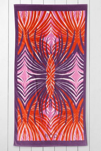 Palm Leaf Beach Towel