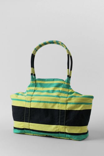 Women's Stripe Capri Tote