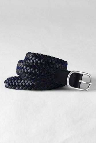 Men's Braided Leather Belt