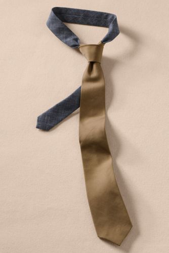 Men's Khaki Twill Tie