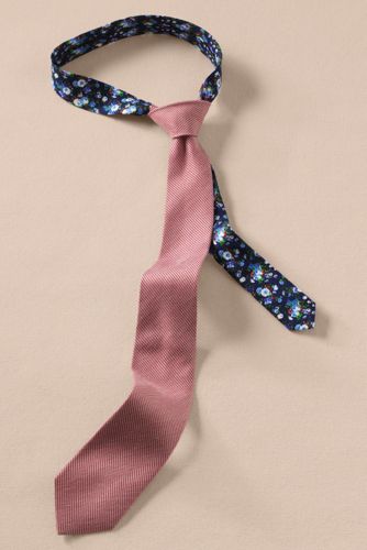 Men's Linen Check Tie