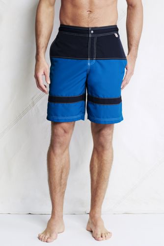 Men's 9" Horizontal Stripe Board Shorts