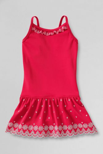 Girls' Cape May Cutie Eyelet One Piece Swimsuit