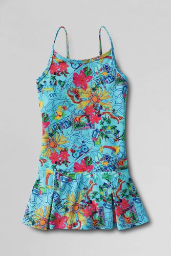 Girls' Cape May Cutie Pleated Swim Skirt