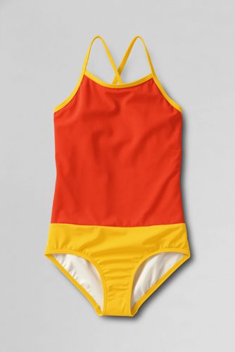 Girls' Sand Candy Colorblock One Piece Swimsuit