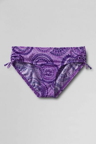  Little Girls' Butterfly Gardens Ruched Side-tie Tankini Bottoms 