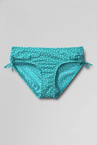  Little Girls' Butterfly Gardens Ruched Side-tie Tankini Bottoms 