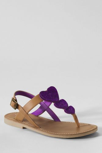 Girls' Phoebe Glitter Heart Sandals 