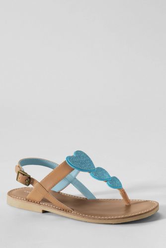 Girls' Phoebe Glitter Heart Sandals 