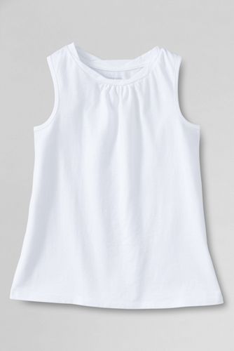 Girls' Solid Twisted Tank Top