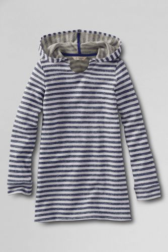 Girls' French Terry Hooded Tunic