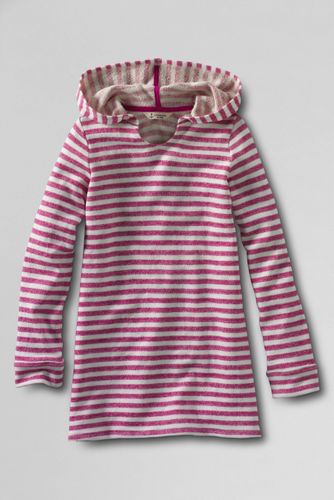 Girls' French Terry Hooded Tunic