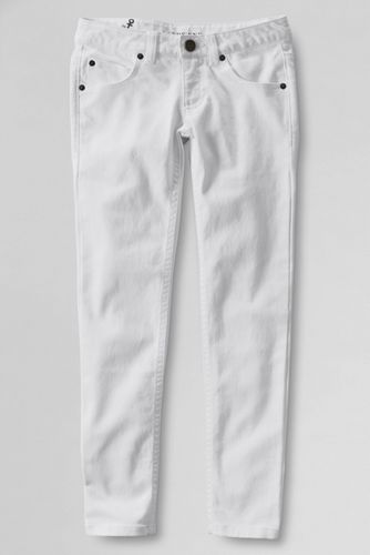 Girls' 5-Pocket Coloured Slim Pencil Leg Jeans 