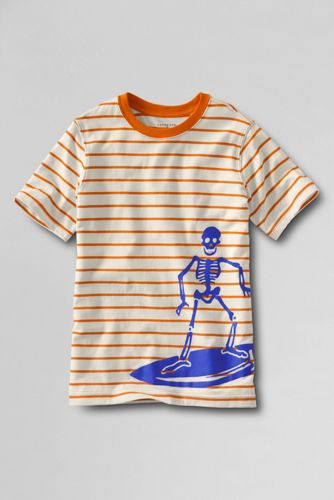 Boys' Short Sleeve Stripe Graphic T-shirt