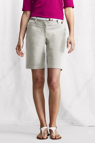 Women's Plain Bermuda Shorts