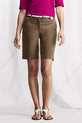 Women's Plain Bermuda Shorts