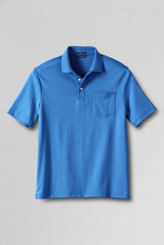 Men's Short Sleeve Supima Pocket Polo Shirt