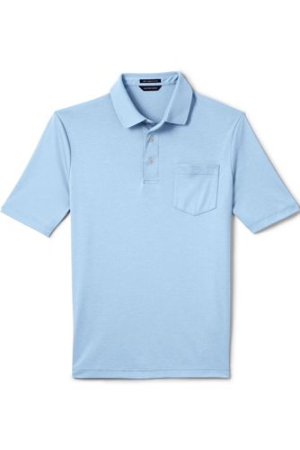 lands end mens polo shirts with pocket