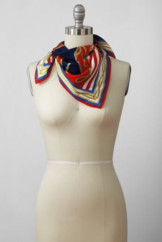 Women's Nautical Mix Silk Square