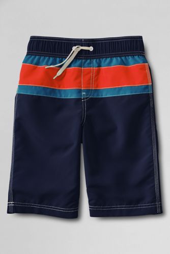 Boys' Colorblock Swim Trunks