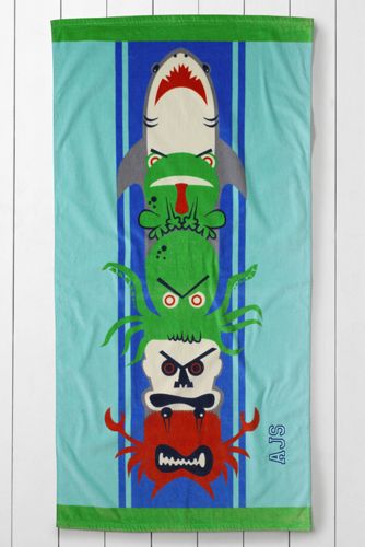 Kids' Totem Velour Beach Towel
