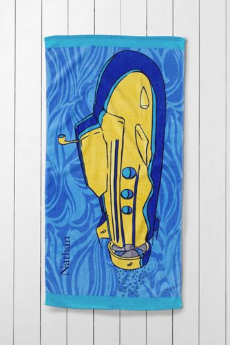 Kids' Submarine Mini Beach Towel