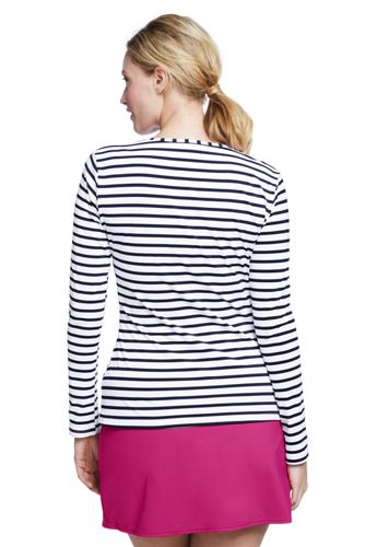 White/Deep Sea Stripe Thumbnail 1