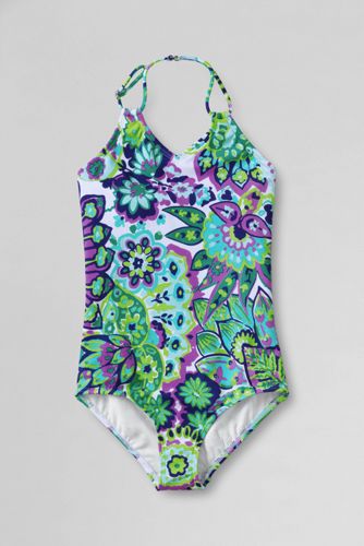 Girls' Butterfly Gardens One Piece Swimsuit