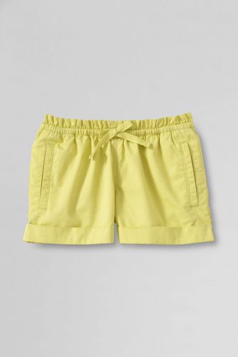 Girls' Solid Pull-on Shorts