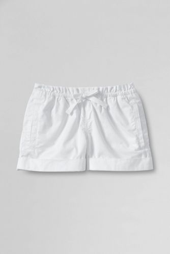 Girls' Solid Pull-on Shorts