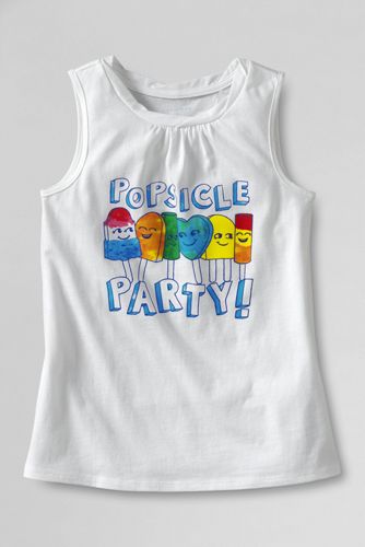 Girls' Scented Popsicle Party Graphic Twisted Tank Top