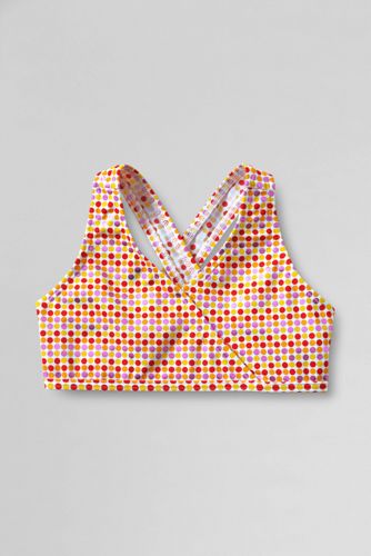 Girls' Smart Swim Crossover Bikini Top