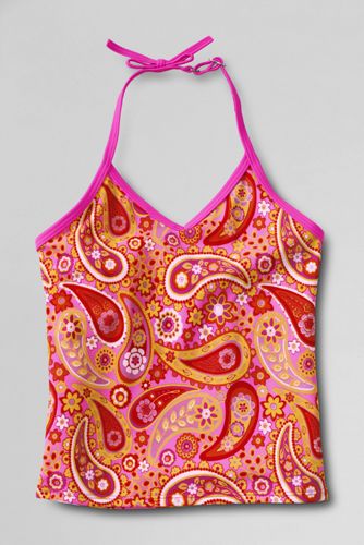 Girls' Sand Candy V-neck Tankini Top