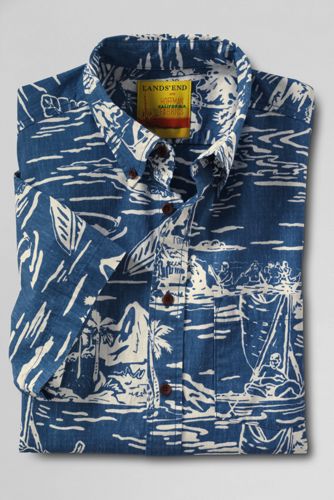 Men's Surf Print Shirt