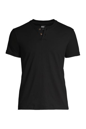 【ランズエンド LANDS' END】メンズ・スーパーT/ヘンリー/半袖 ランズエンド