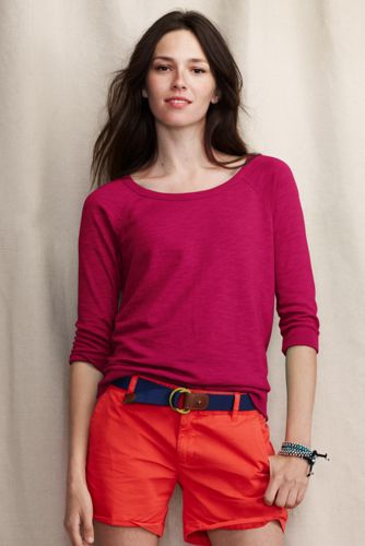 Women's French Terry Open Crewneck