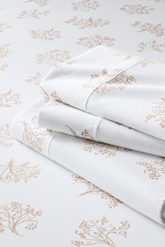 400-count Floral Sheet Set
